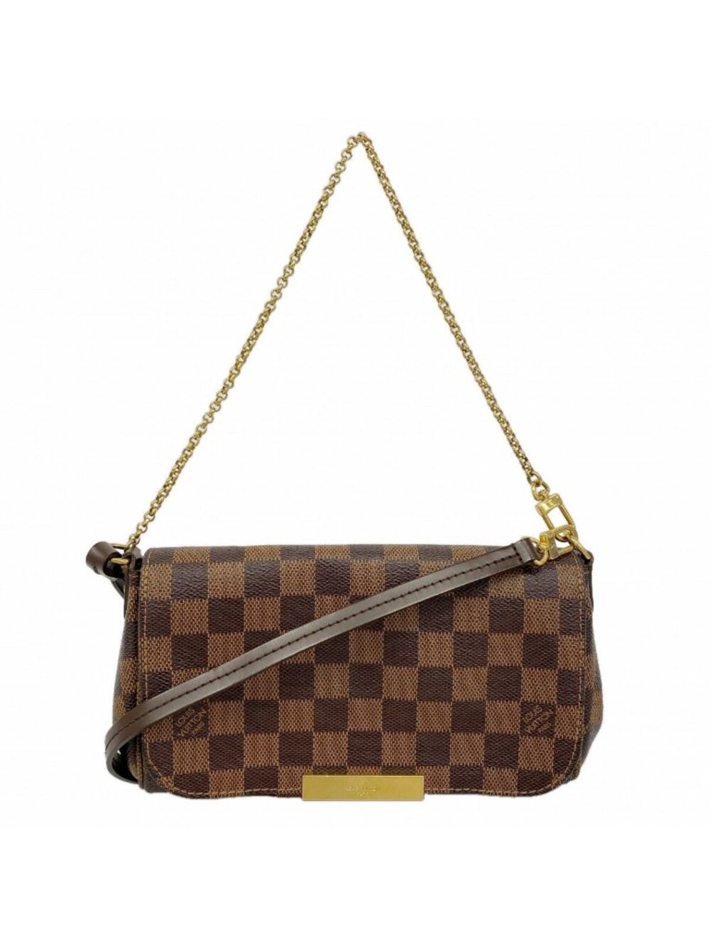 Louis Vuitton Handbag Damier Favorite PM Ebene 2-Way